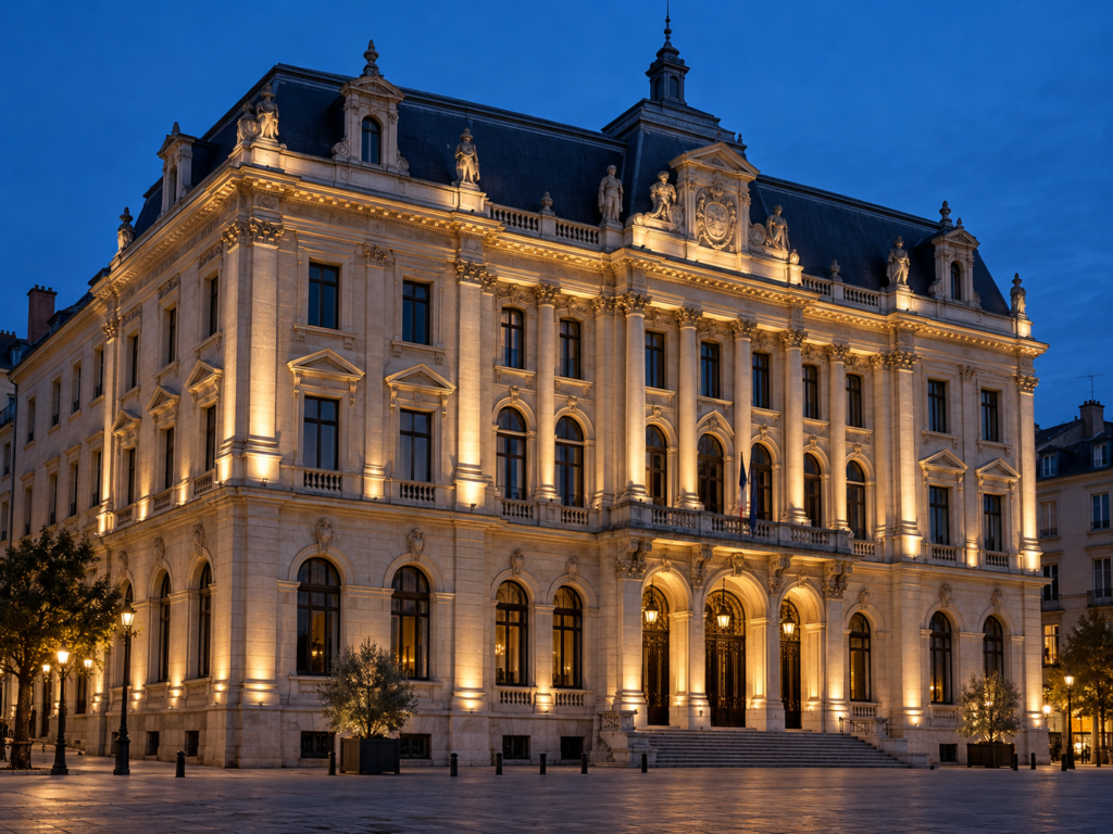 архитектурная подсветка зданий